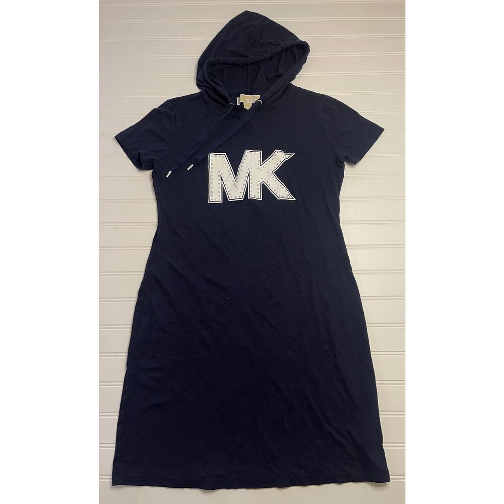 Michael Kors Short Sleeve Hoodie‎ Dress Jewels - Size Women's XS